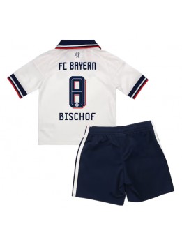 Otroški Nogometna dresi replika Bayern Munich Tom Bischof #8 Gostujoči 2026-27 Kratek rokav (+ hlače)